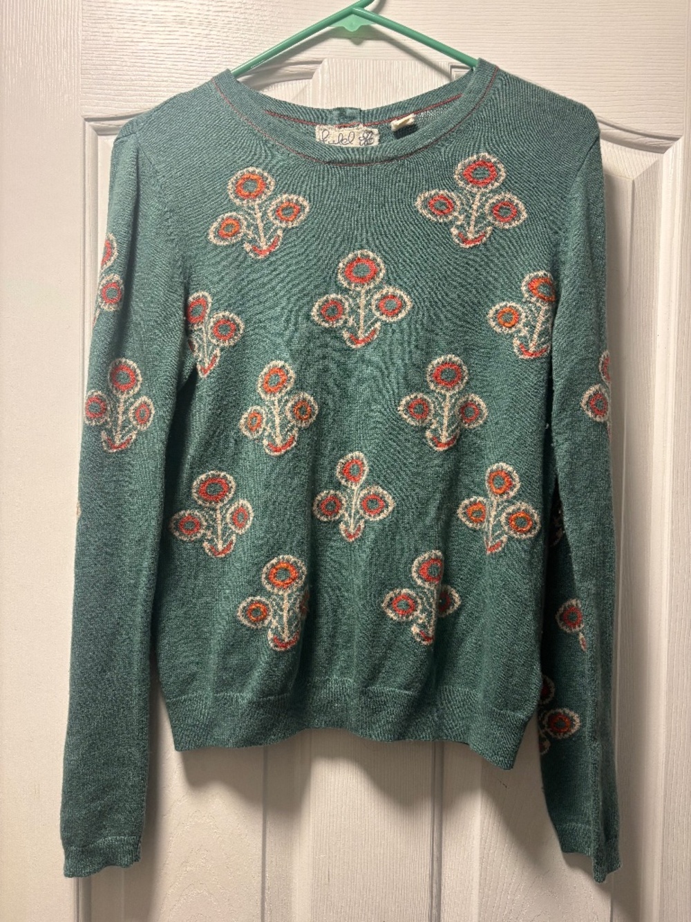 Vintage Anthropologie Field & Flower Pullover Sweater M
